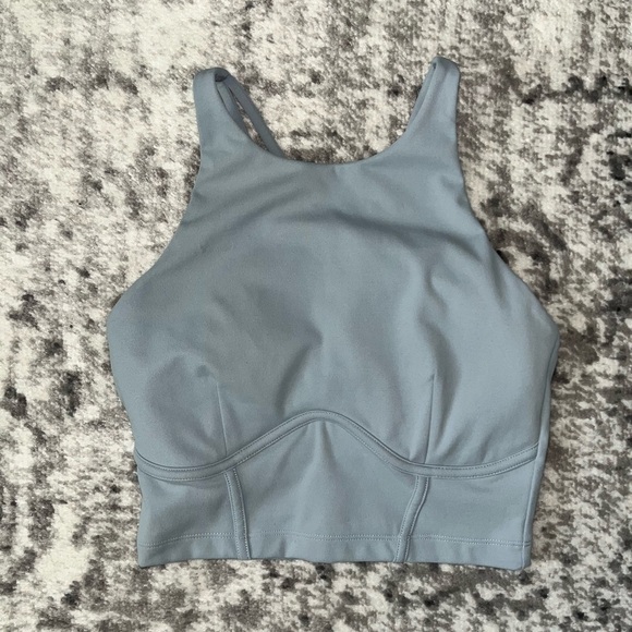 Popflex Cleo Corset Crop Bralette - Blue Stone - Picture 4 of 8